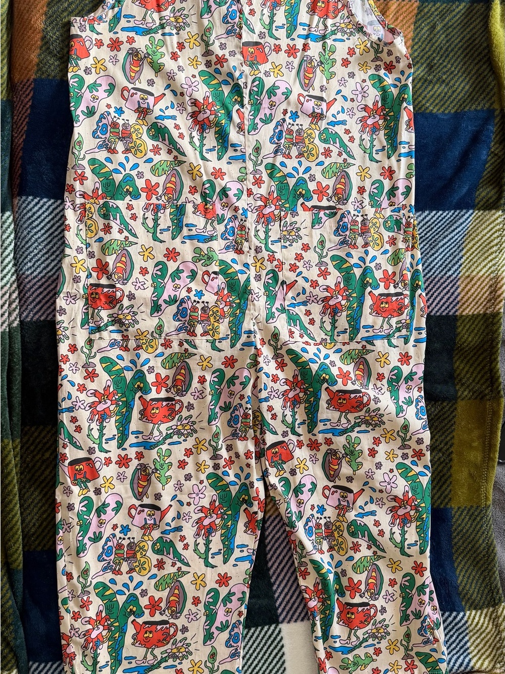 Nooworks Multicolor Bug Out Print Jumpsuit Romper - Picture 3 of 3